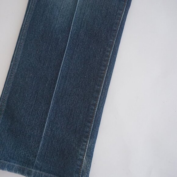 Ariat Rebar M5 Straight Leg Dark Wash Cowboy Western Denim Blue Jeans 35X32 - Picture 5 of 12